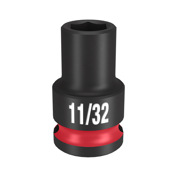 SHOCKWAVE™ 3/8" Drive 11/32" Standard 6 Point Impact Socket, , hi-res